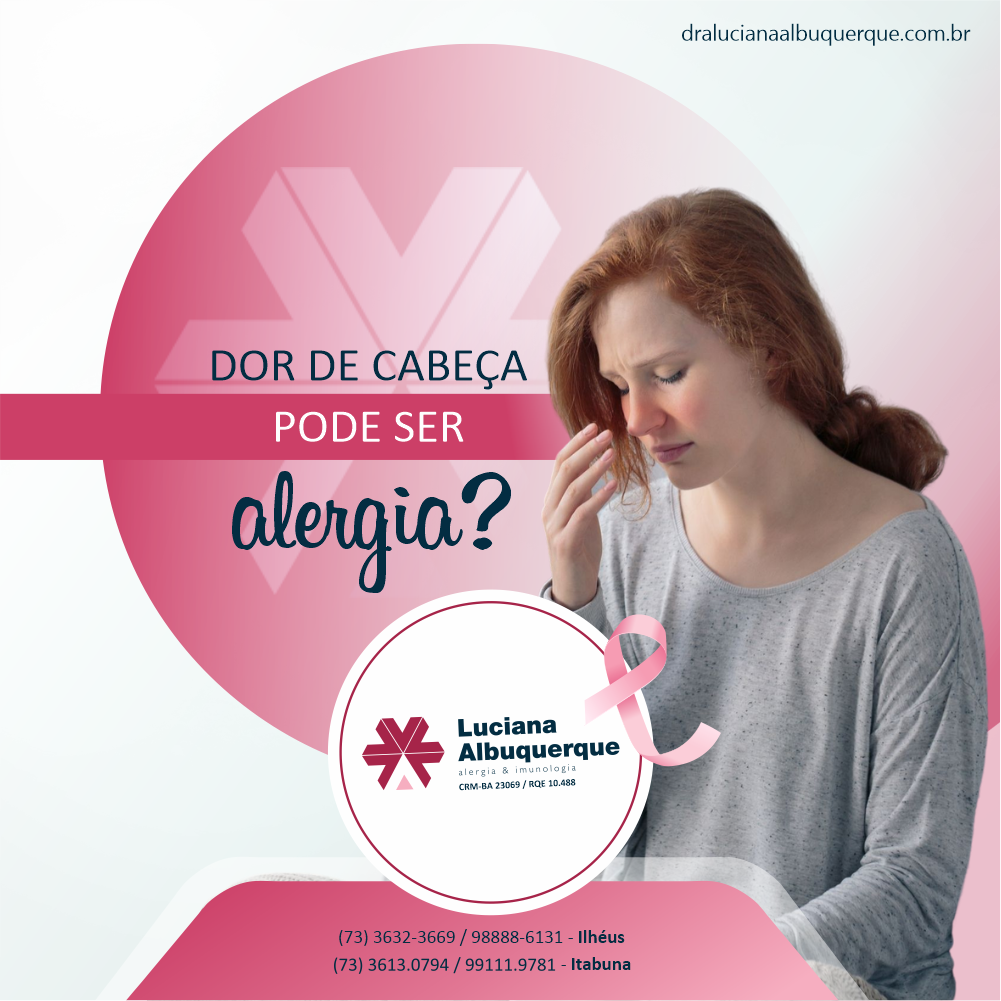 Dor de Cabeça pode ser Alergia?