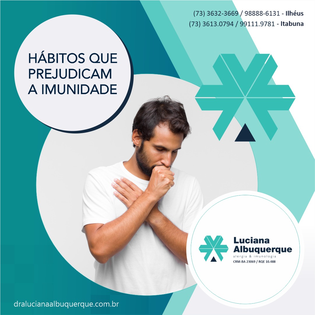 Hábitos que prejudicam a Imunidade