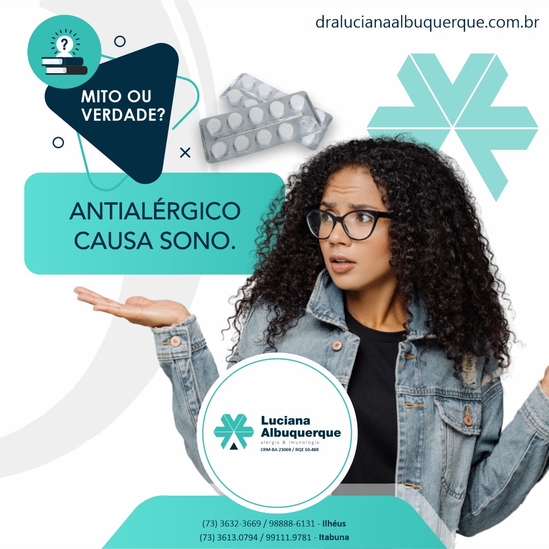 Antialérgico causa sono?
