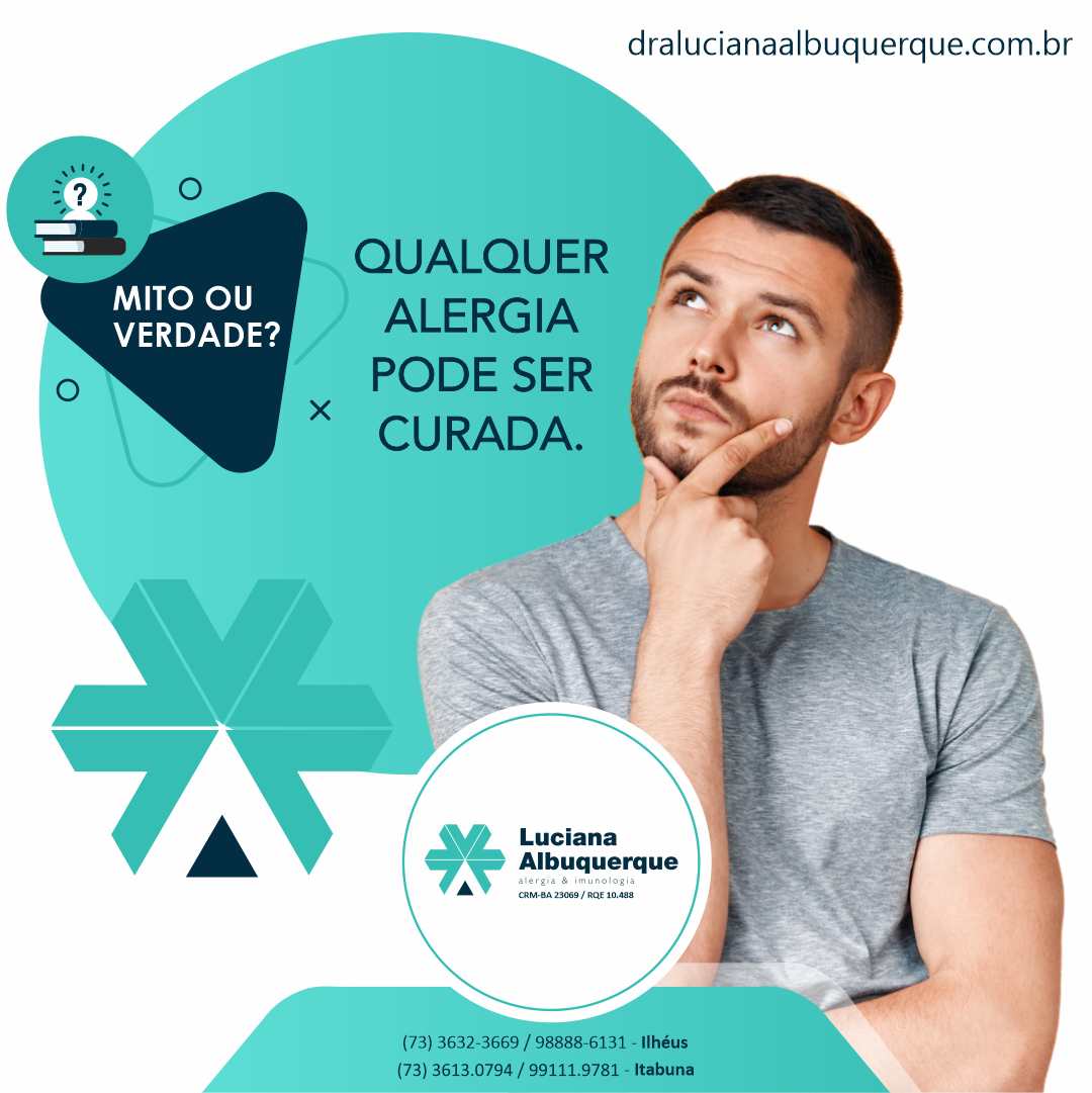 Qualquer Alergia pode ser curada?