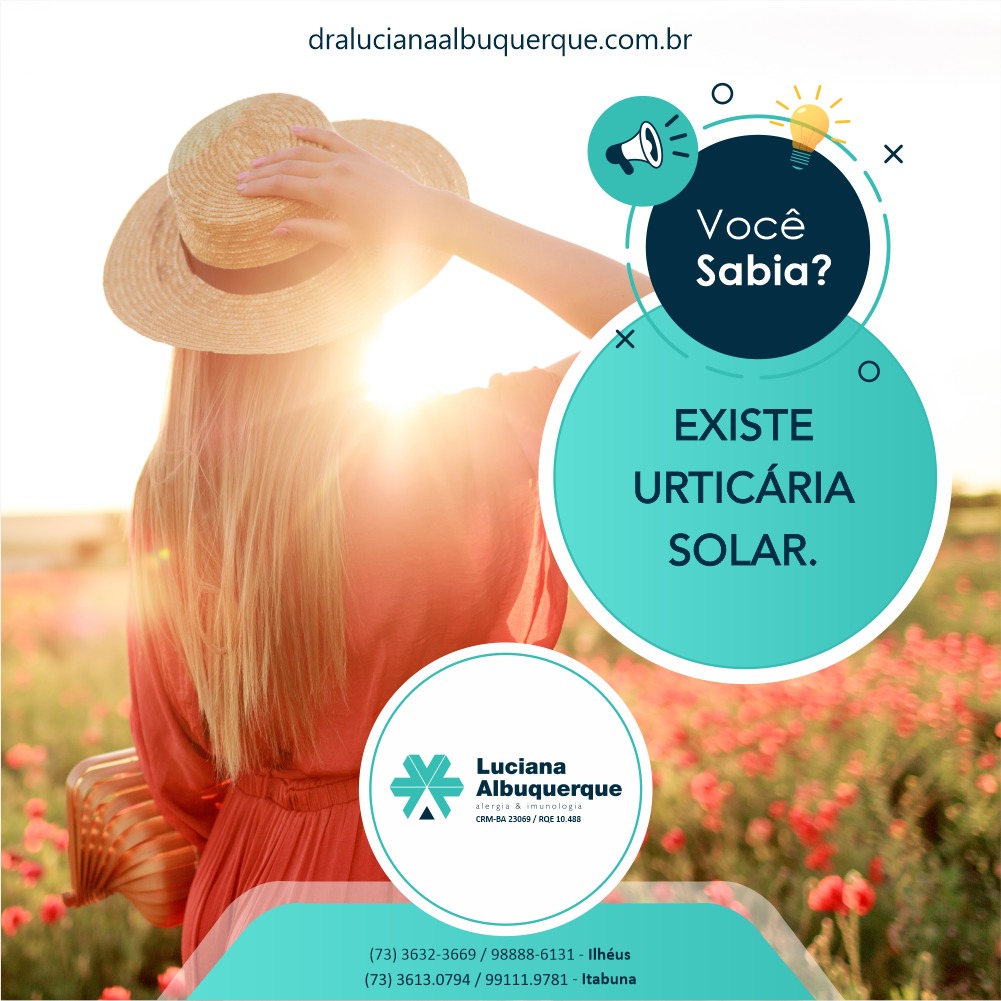 Urtícaria Solar