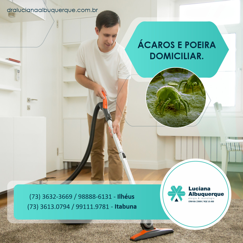 Ácaros e Poeira Domiciliar