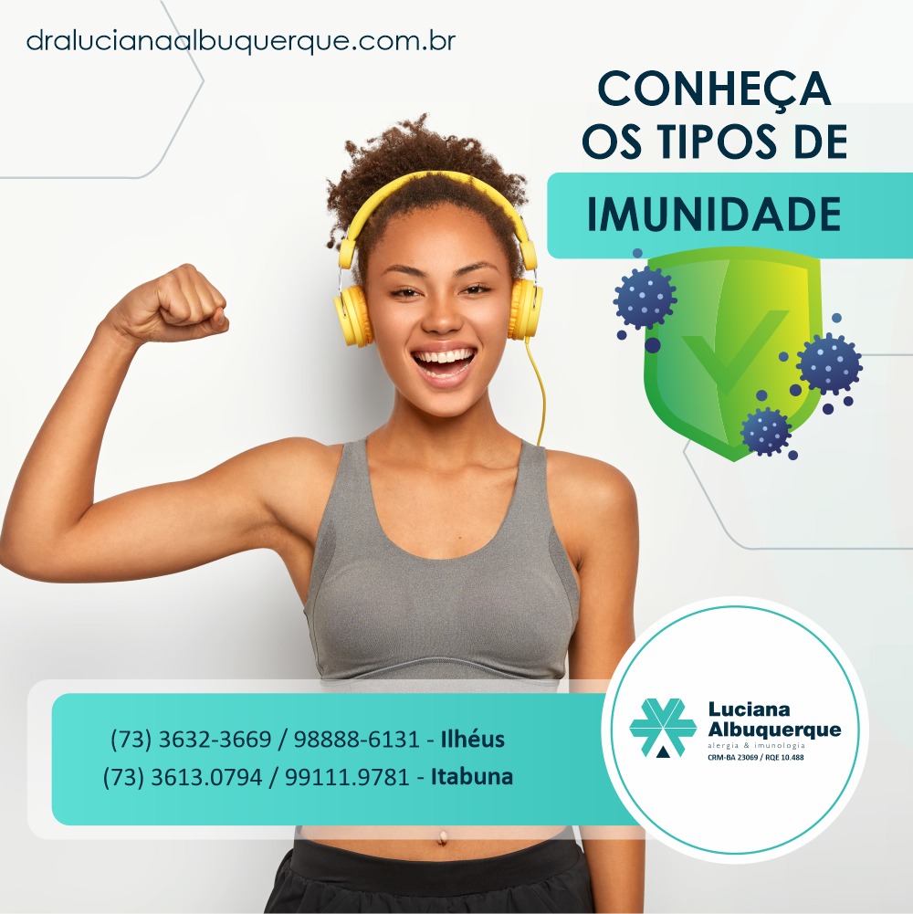 Os tipos de Imunidade
