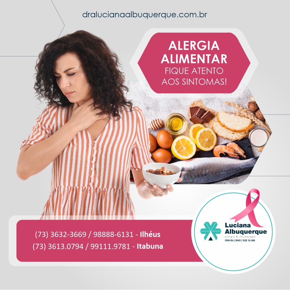 Alergia alimentar: fique atento aos sintomas!