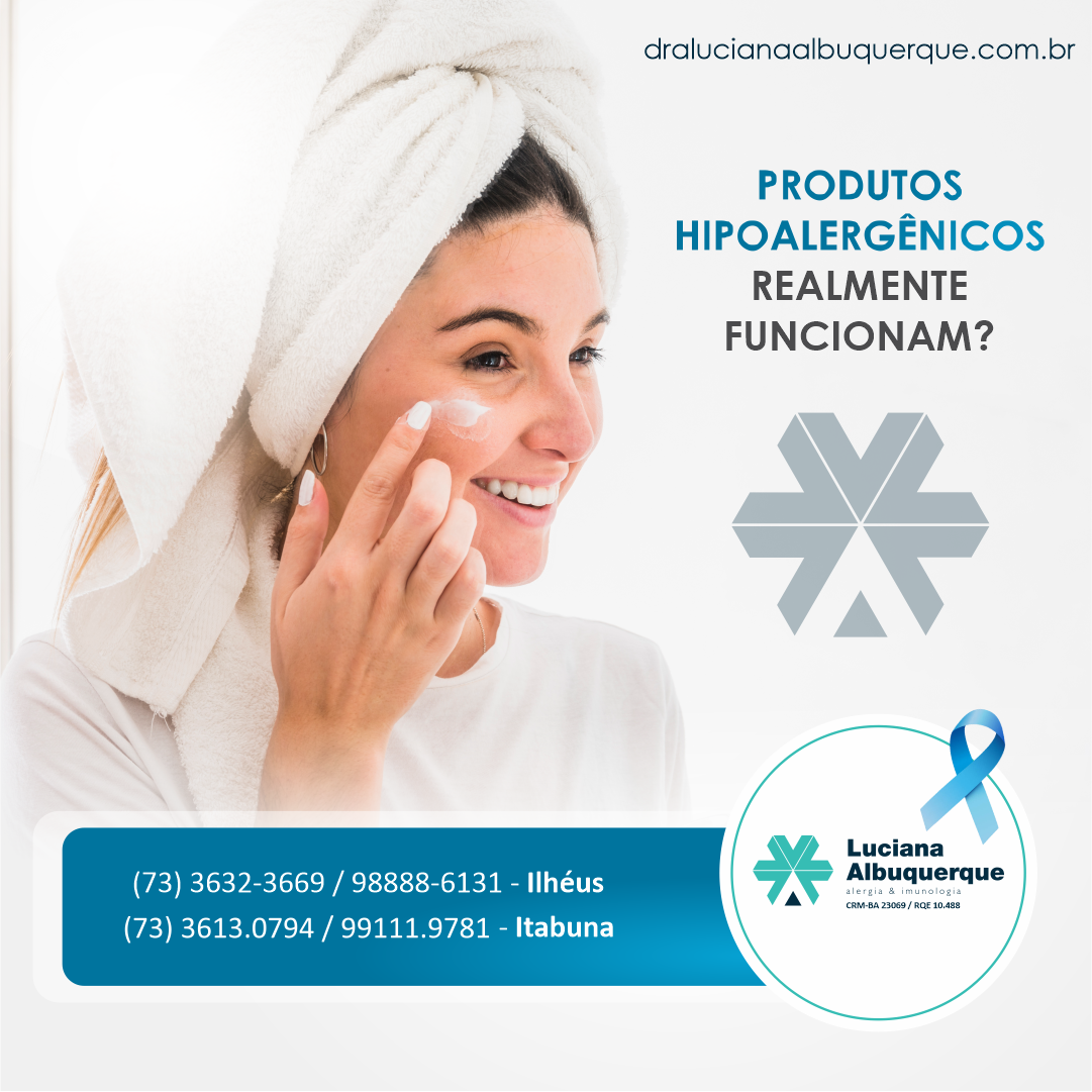 Produtos hipoalergênicos: realmente funcionam?